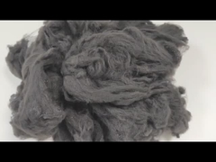 فیبر پلی استیستر 6.67D سیاه پوست برای تشک