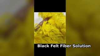 فیبر منگنه ویسکوز زرد 1.67D×51 میلی‌متر، فیبر سلولزی بازسازی‌شده قابل تنفس نرم برای چرخش و T