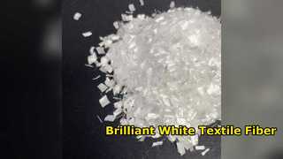 الیاف خرد شده PP 2D×5mm تقویت کننده بتن ضد ترک با استحکام بالا