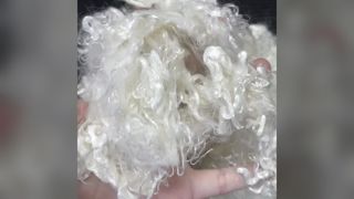 الیاف مخملی ابر خنک 1.5D×64 میلی متر، فیبر منگنه مخملی کرکی خنک کننده فوری برای رختخواب