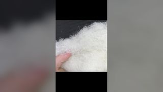 الیاف منگنه پنبه سخت ویرجین، مواد خام نساجی پشتیبانی از مبلمان با چین خوردگی بالا