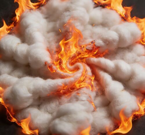 آخرین اخبار شرکت در مورد دستورالعمل های استفاده از فیبر های بازیافت شده مقاوم در برابر آتش و ملاحظات خرید