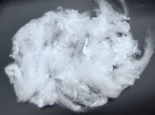 قیمت خوب فیبر استپل اکریلیک ضد شعله 5D 64mm مقاومت کششی بالا آنلاین