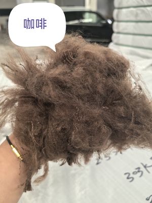 قیمت خوب فیبر استیپل پلی استر بازیافت شده 3D 51mm غیر سیلیکونی آنلاین