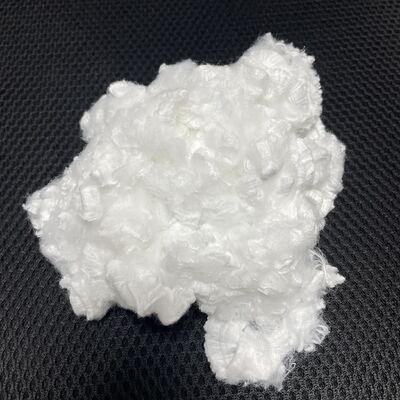 قیمت خوب فیبر PET سفید 2D × 38mm نرم پایدار برای تولید نساجی مشخصات می تواند سفارشی شود آنلاین