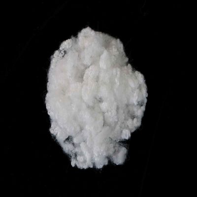 قیمت خوب فیبر پولیستر پوسته ای سفید 15D فیبر کوتاه برای پر کردن بالش آنلاین