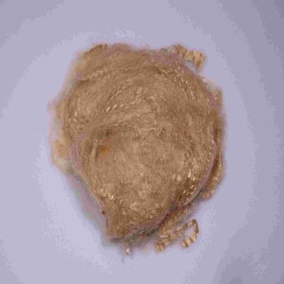 قیمت خوب PET بازیافت شده 4080 4D فیبر کوتاه 64mm قهوه ای برای استفاده صنعتی آنلاین