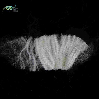 برای پر کردن، فیبر استپل مصنوعی بازیافت شده