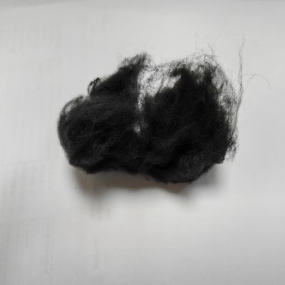 قیمت خوب الیاف پلی استر استیپل باکره 2.78D 51mm مشکی مقاومت بالا در برابر لکه آنلاین