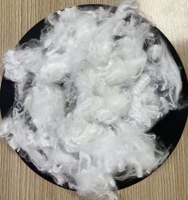 قیمت خوب الیاف پلی استر استیپل باکره 1.33dtex 38mm سفید برای ریسندگی جت هوا آنلاین