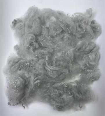 قیمت خوب Recycled Polyester Staple Fiber 2.5D 51mm Grey with Moisture Regain 0.4% and Last Fastener 4 Or Above آنلاین