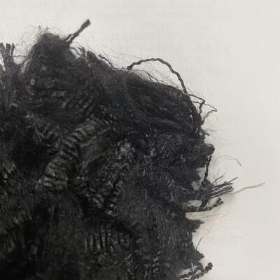 فیبر پلی‌آکریلونیتریل پیش‌اکسیده‌شده POF مقاوم در برابر دمای بالا طول برش 51 میلی‌متر برای کاربردهای صحنه آتش‌سوزی