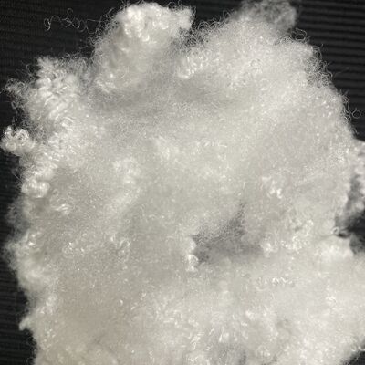 15Dx64mm شعله بازدارنده بازیافت شده ضد آتش فیبر حفره ای برای پر کردن پارچه ایمنی