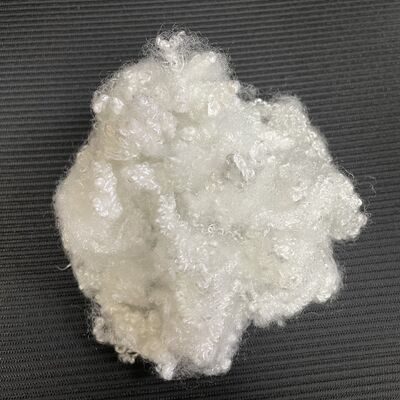 7D*64mm Hollow Conjugated Fiber Non-Silicone Non-Fluorescent Polyester Staple Fiber for Baby-Safe Textile Filling