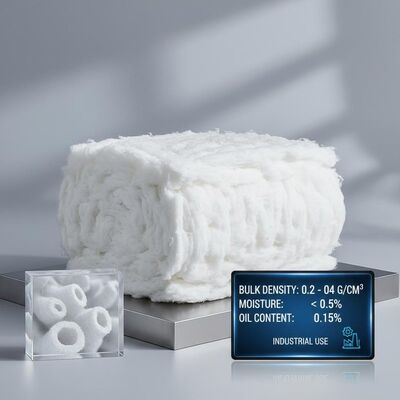 قیمت خوب فیبر استپل پلی استر با 0.02 تا 0.04 گرم در سانتی متر 3 تراکم عمده کمتر از 0.5٪ رطوبت و 0.15٪ روغن آنلاین